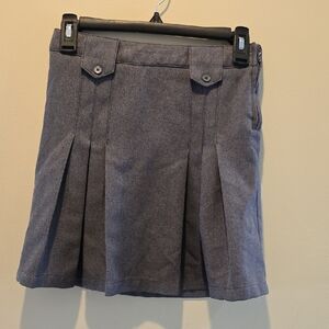 French Toast Charcoal Skirt